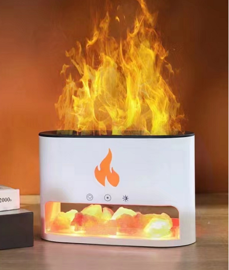 Flame Effect with Himalayan Salt Chamber Diffuser