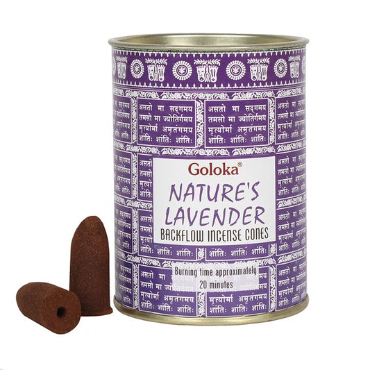 Lavender Backflow Incense Cones