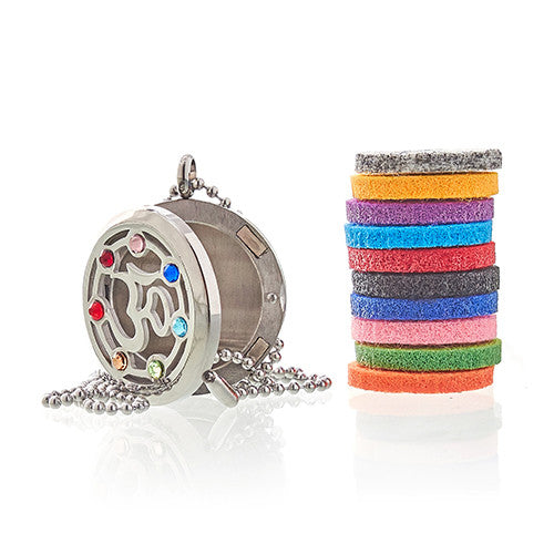 OM Chakra Aroma Necklace